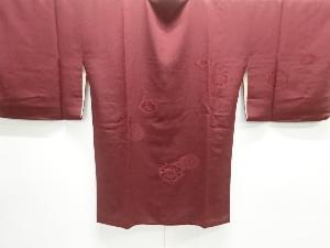 変わり亀甲に花・動物模様織り出し絵羽道行コート